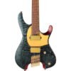 Ibanez MGFM10 Manuel Gardner Fernandes Guitarra Electrica Obsidian Black Low Gloss
