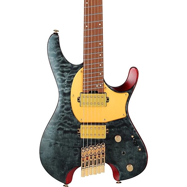 Ibanez MGFM10 Manuel Gardner Fernandes Guitarra Electrica Obsidian Black Low Gloss