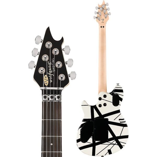 Imagen 11 EVH Wolfgang Special Striped Guitarra Color Blanco Con Rayas Negras