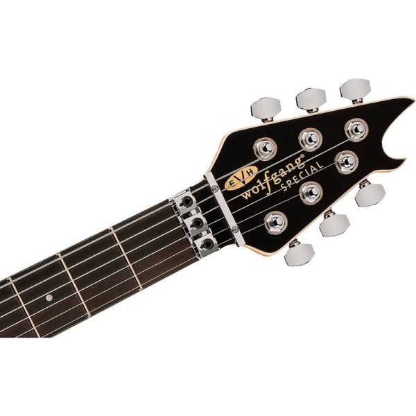 Imagen 12 EVH Wolfgang Special Striped Guitarra Color Blanco Con Rayas Negras