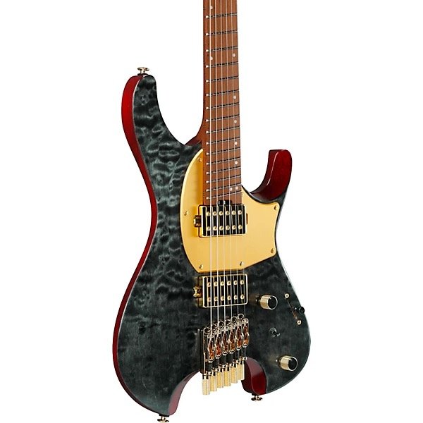 Ibanez MGFM10 Manuel Gardner Fernandes Guitarra Electrica Obsidian Black Low Gloss