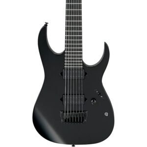 Imagen 9 Ibanez RGIXL7BKF Iron Label Guitarra Electrica De 7 Cuerdas Black Flat