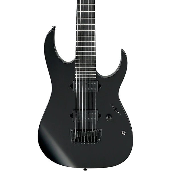 Imagen 9 Ibanez RGIXL7BKF Iron Label Guitarra Electrica De 7 Cuerdas Black Flat