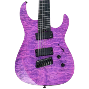 Legator N7FSS Ninja Guitarra De 7 Cuerdas Purple Magenta