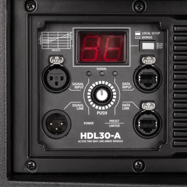 RCF HDL30-A Bocina Line Array 2x10" 2200w Color Negro