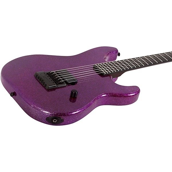 Schecter Danskimo-6 Guitarra Electrica Daniel Haniss Signature Purple Sparkle