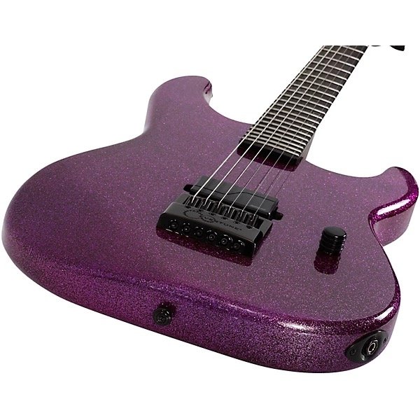 Schecter Danskimo-6 Guitarra Electrica Daniel Haniss Signature Purple Sparkle