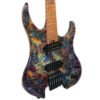 Legator X Series Ghost X6F Guitarra Electrica Multi-Escala Color Coral