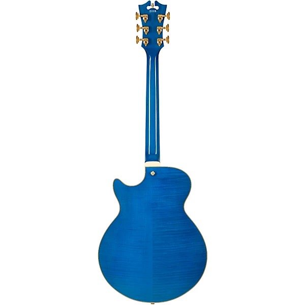 D' Angelico Premier Grateful Dead SS Guitarra Electrica Edicion Limitada Red White Blue