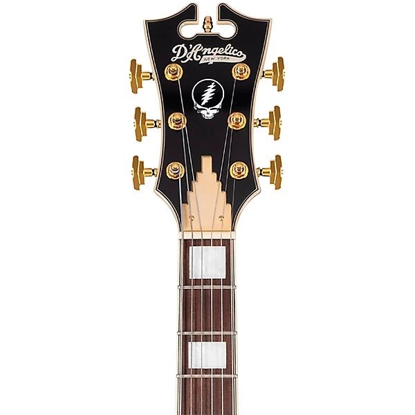 D' Angelico Premier Grateful Dead SS Guitarra Electrica Edicion Limitada Red White Blue
