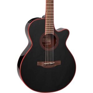 Takamine GF49CE Guitarra Electroacustica Color Cosmic Black Sparkle