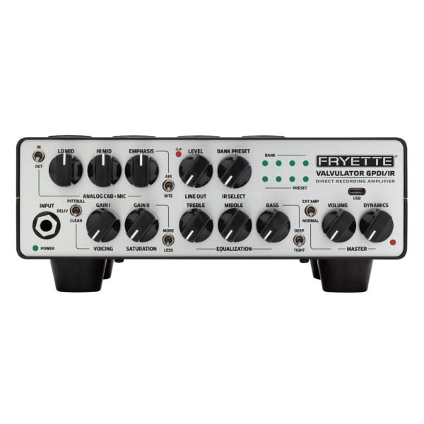Fryette Valvulator GPDI / IR Amplificador Para Guitarra De Bulbos Para Grabar En Directo