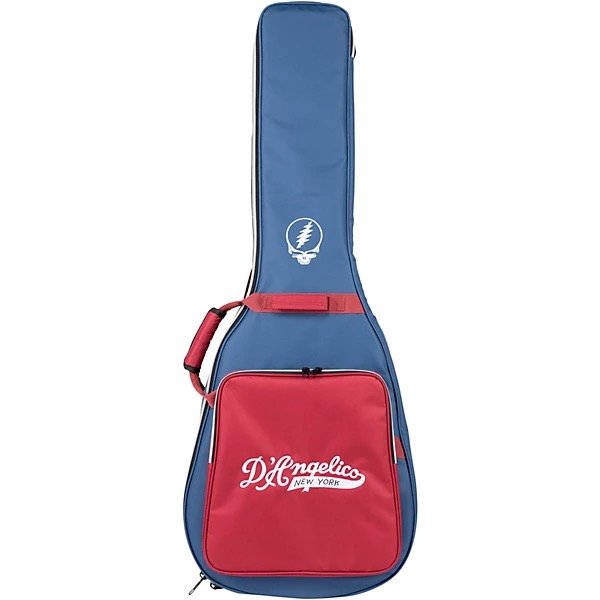 D' Angelico Premier Grateful Dead SS Guitarra Electrica Edicion Limitada Red White Blue