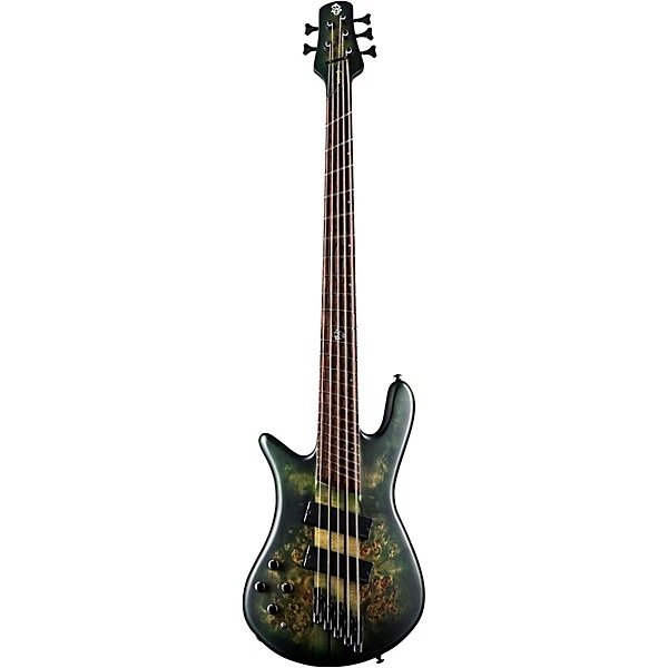 Spector NS Dimension Bajo Electrico Zurdo De 5 Cuerdas Hanted Moss Gloss