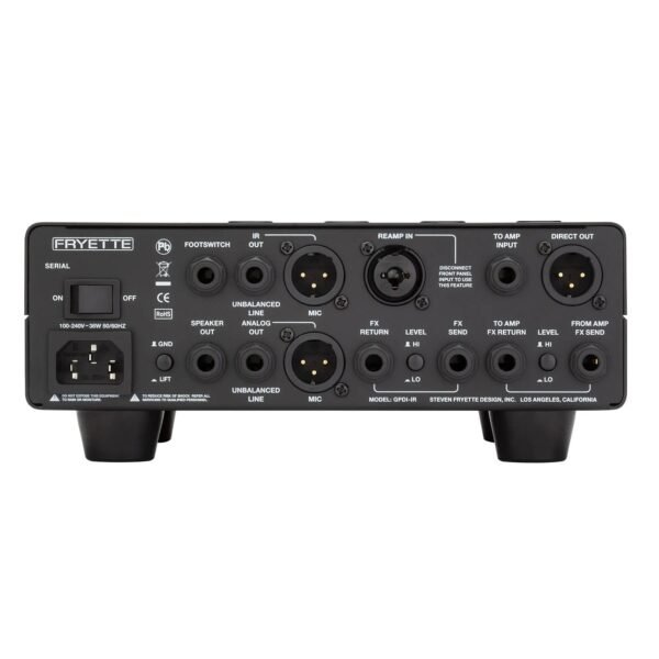 Fryette Valvulator GPDI / IR Amplificador Para Guitarra De Bulbos Para Grabar En Directo