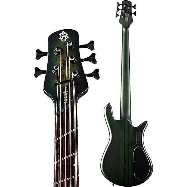 Spector NS Dimension Bajo Electrico Zurdo De 5 Cuerdas Hanted Moss Gloss