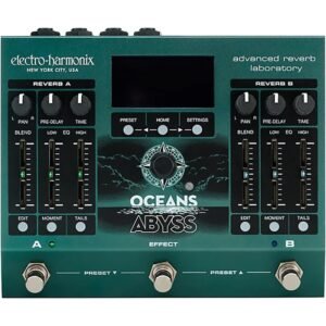 Imagen 7 EHX Electro Harmonix Oceans Abyss Pedal De Efectos Reverb Stereo Avanzado