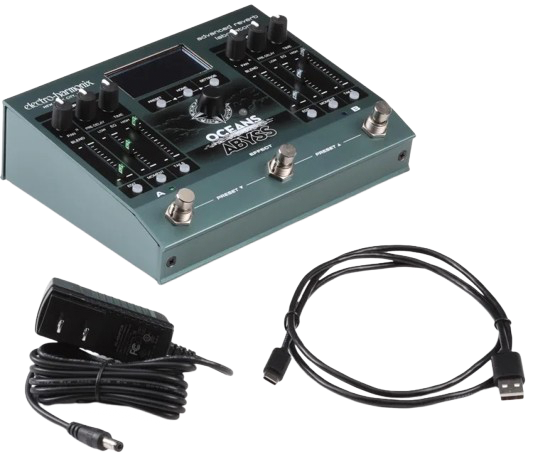 EHX Electro Harmonix Oceans Abyss Pedal De Efectos Reverb Stereo Avanzado