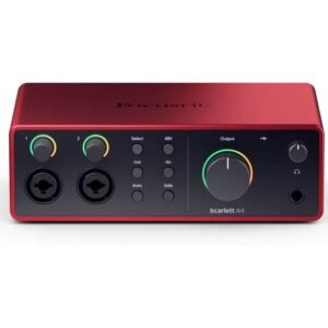Focusrite Scarlett 4i4 4ta Generacion Interface De Audio