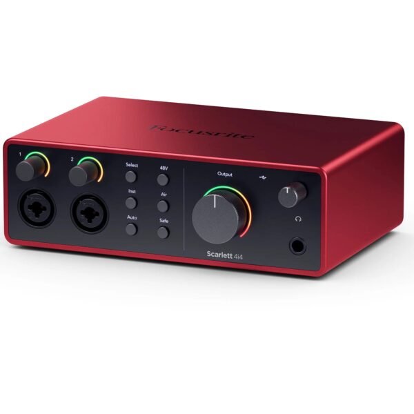 Focusrite Scarlett 4i4 4ta Generacion Interface De Audio