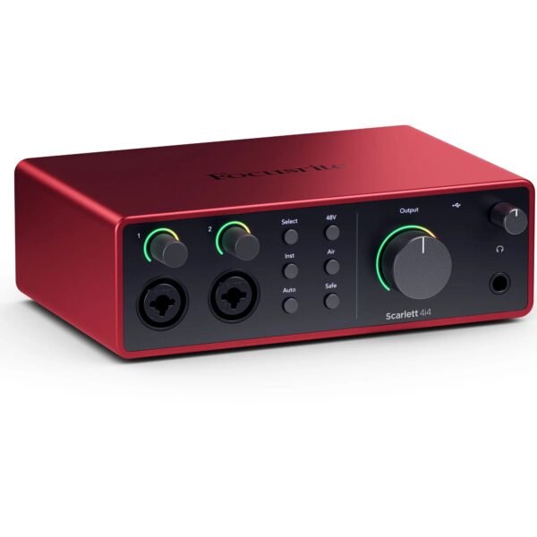 Focusrite Scarlett 4i4 4ta Generacion Interface De Audio