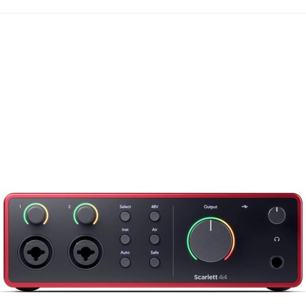 Focusrite Scarlett 4i4 4ta Generacion Interface De Audio