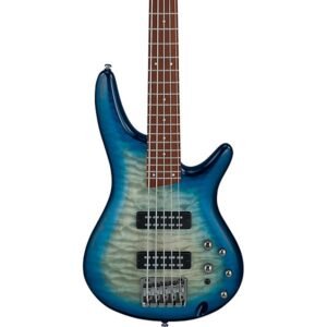 Ibanez SR405EQM Bajo Electrico De 5 Cuerdas Stained Cosmic Blue Starburst