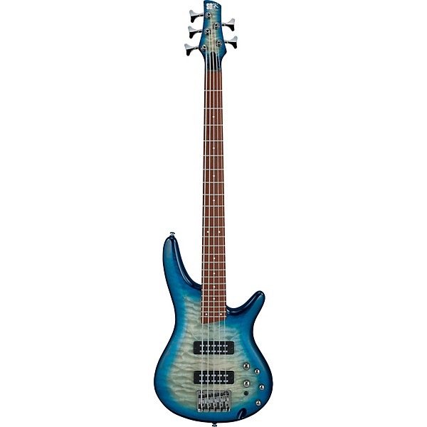 Ibanez SR405EQM Bajo Electrico De 5 Cuerdas Stained Cosmic Blue Starburst