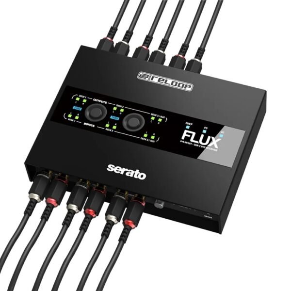 Reloop Flux 6x6 Interface Para DJ Serato DJ PRO