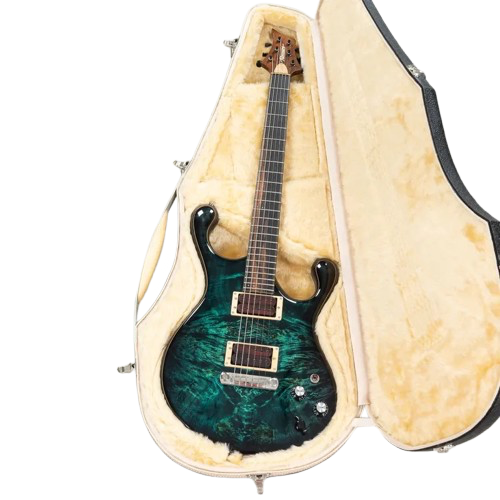 Fibenare Erotic Dalmat Guitarra Electrica Color Emerald Green