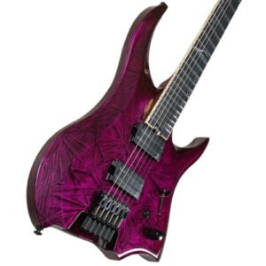 Legator R6F Revenant Headless Guitarra Electrica Multiescala Purple Rain